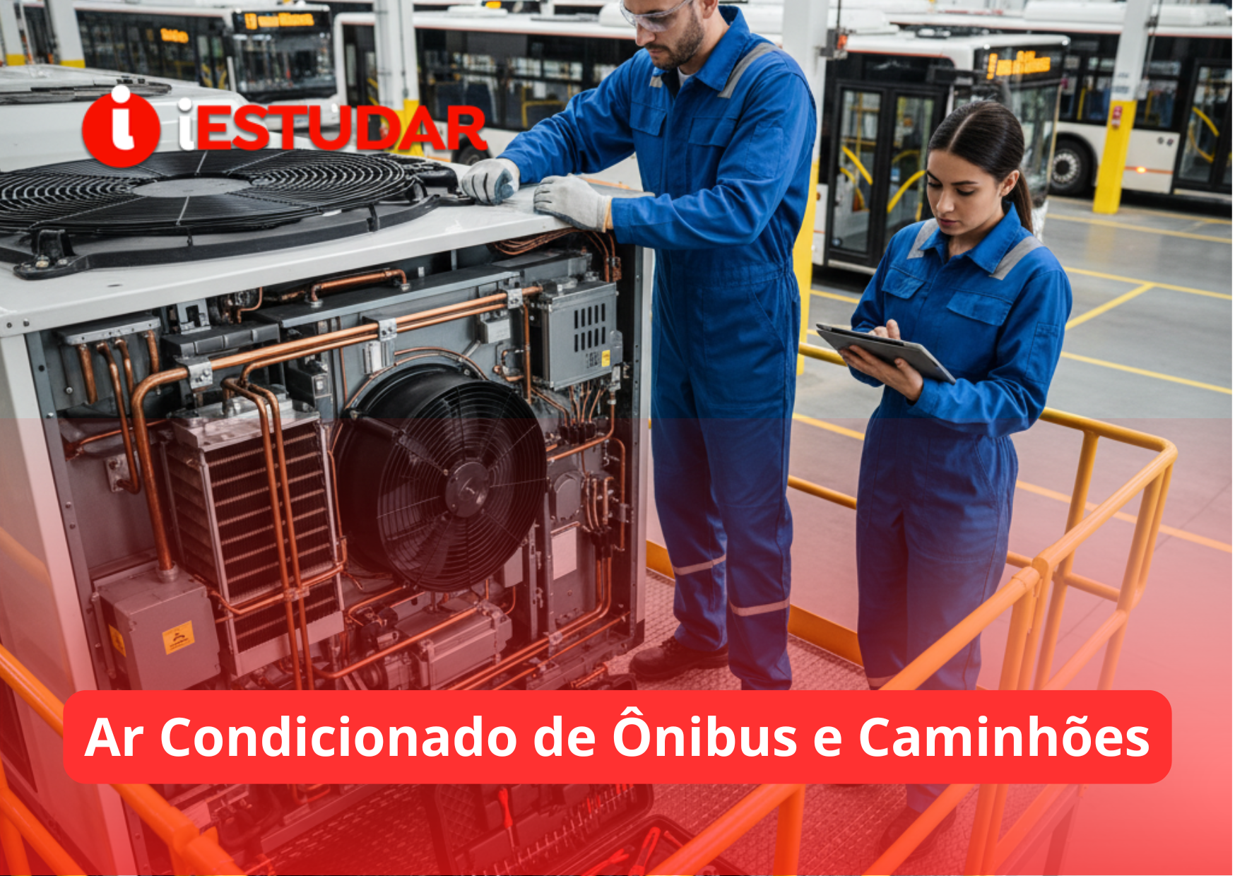 Curso online de Ar Condicionado de Ônibus e Caminhões