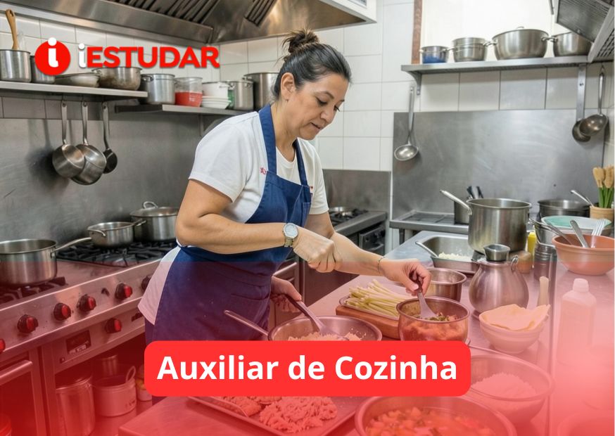 Curso online de Auxiliar de Cozinha 