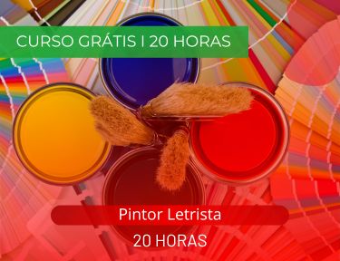 Curso online grátis de Pintor Letrista